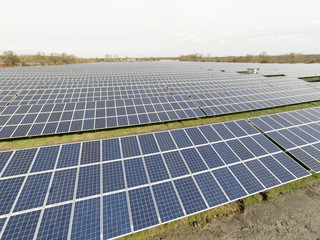 Wall Mural - Solar farm