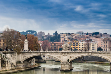 Poster - Historical buildings and architecture details in Rome, Italy