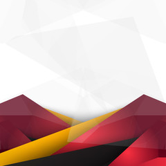 Wall Mural - vector background abstract polygon triangles.