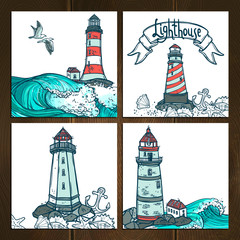 Poster - Lighthouse Cards Set