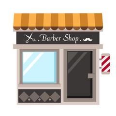 Wall Mural - barber shop vector