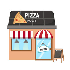 Wall Mural - pizza restaurant vector