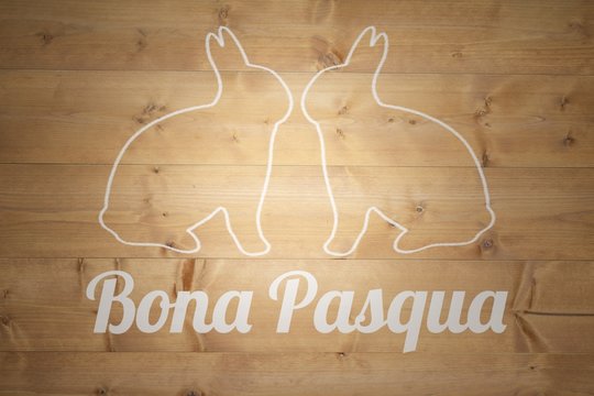 Composite image of bona pascua