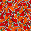 peppers seamless background