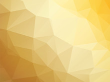 Modern Yellow Brown White Triangular Background