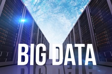 Poster - Composite image of big data