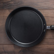 big frying pan on the table