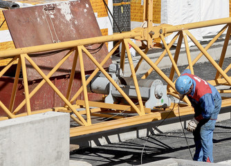 Wall Mural - Worker