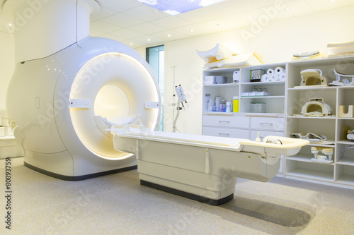 Fotografie, Obraz Kernspintomographie im Krankenhaus / Klinik / Praxis