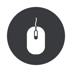 Wall Mural - vector modern gray circle icon
