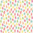 © Lora Sutyagina - Colorful confetti background. Plain holiday design. Seamless vec