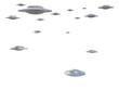 ufo on a white background