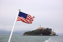 American Flag & Alcatraz