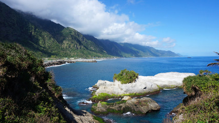 Taiwan coastal line