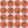 seamless background with cuneiform