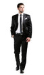 © Africa Studio - Elegant man in suit isolated on white