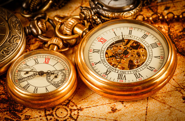 Wall Mural - Vintage pocket watch