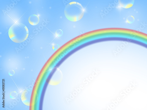 虹 アドビストックのデザイン かべいろ Com おしゃれ壁紙リフォーム貼り替え インクジェット壁紙のかべいろ Com