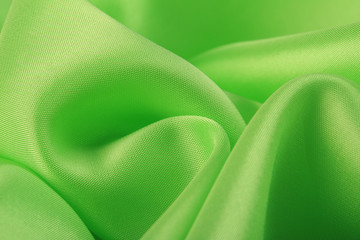 soft green satin