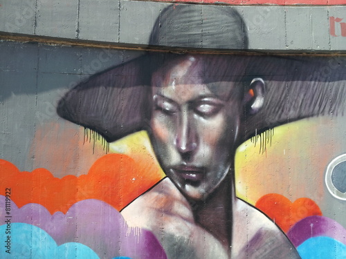 Streetart. an art movement, tomorrow may not be there anymore... Poster