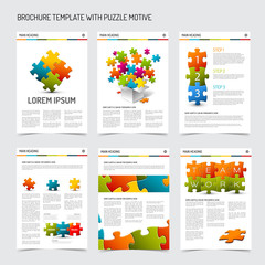 Poster - set of modern brochure flyer design templates