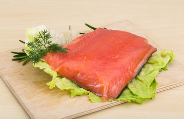 Salted salmon