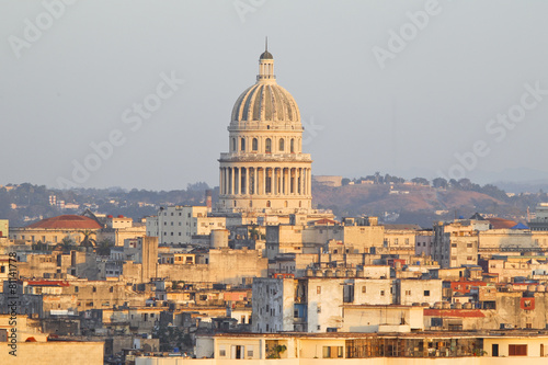 Obraz w ramie El Capitolio Capital Building