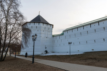 Wall Mural - The great Trinity monastery in Sergiyev Posad near Moscow