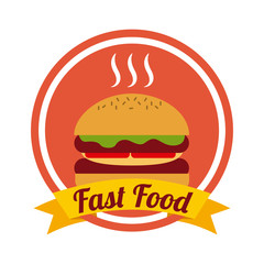 Canvas Print - fast food