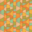Abstract mosaic pattern. Seamless vector.