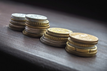 Various european coins collection