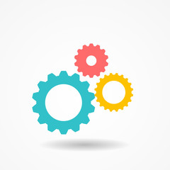 Gear Icon Vector Illustration