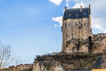Larochette Castle In Spring, Luxembourg