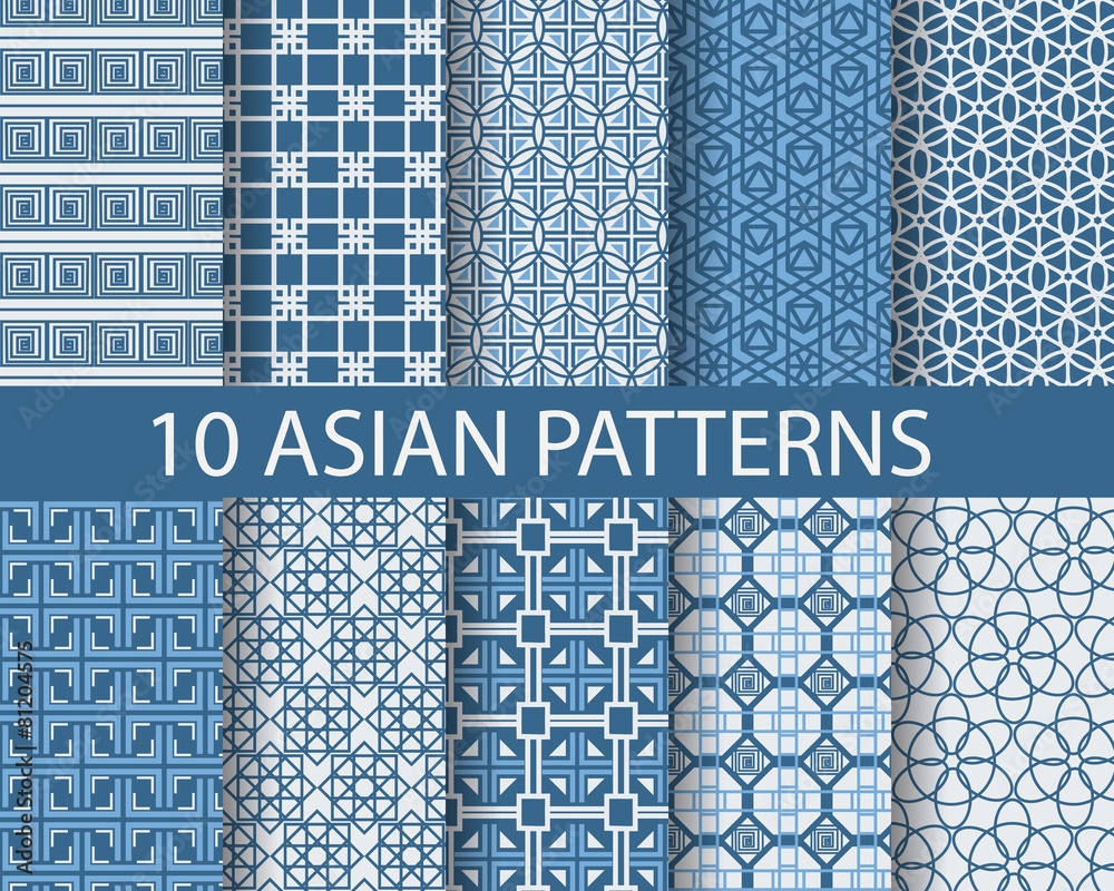Treditional Seam Less Pattern traditional seamless patterns re Stock Vector | Adobe Stock
