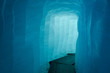 Corridor inside the Rhone Glacier, Switzerland