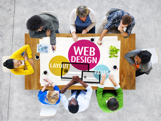 Sticker - Web Design Content Creative Website Responsive Concept