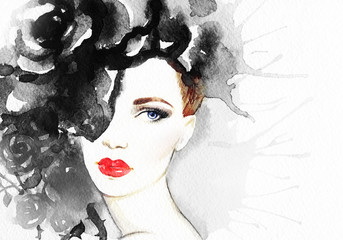 Wall Mural - fashion illustration