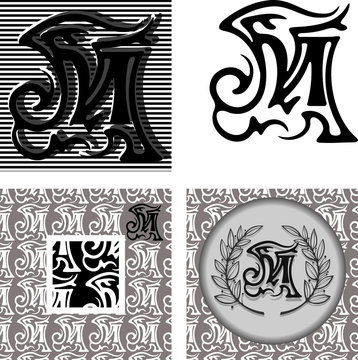 Letter M.