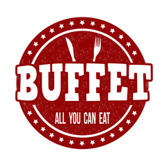 Poster - Buffet stamp