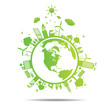 world Green ecology City environmentally friendly .