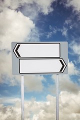 Poster - Signpost arrows with copy space