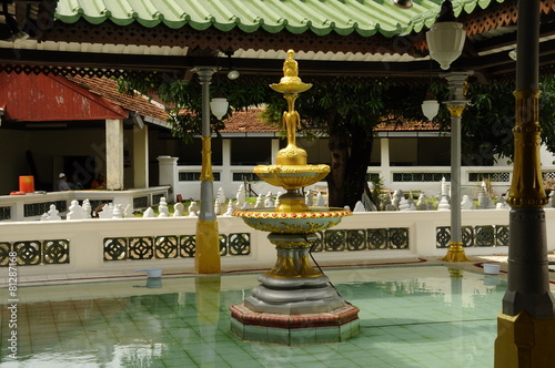 Fotografija Ablution of Kampung Kling Mosque in Malacca, Malaysia