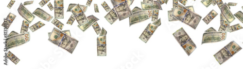Fotografía money rain - Stock Image