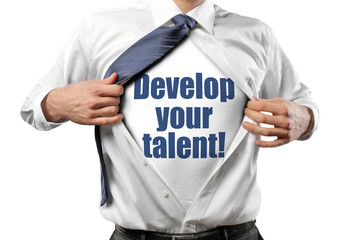 Canvas Print - Develop your Talent