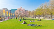 Stuttgart im Frühling - Schlossplatz