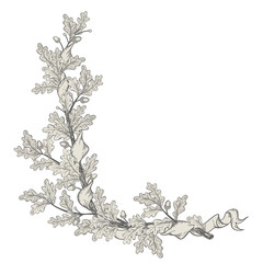 Wall Mural - Oak branch