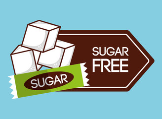 Sticker - sugar free