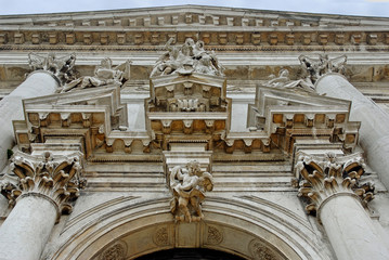 Wall Mural - Venice, Italy, The Saint Stae church details