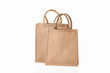 Bag. Textile eco bag on white background