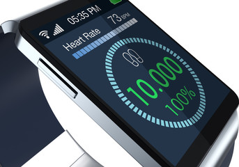 Wall Mural - smartwatch and fitness